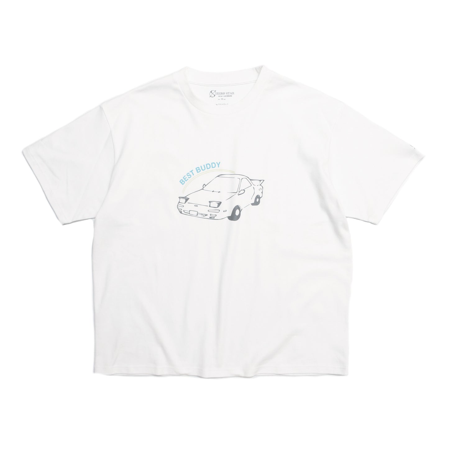 FZC-0005 / ZERO STAR「名探偵コナン」Tシャツ Best Buddy  ホワイト / 安室透