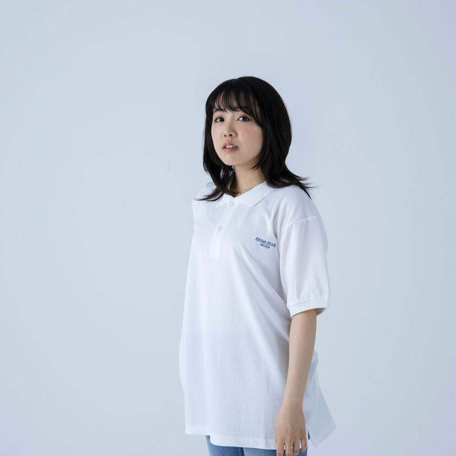F-ZS002 / ZERO STAR ポロシャツ / WHITE